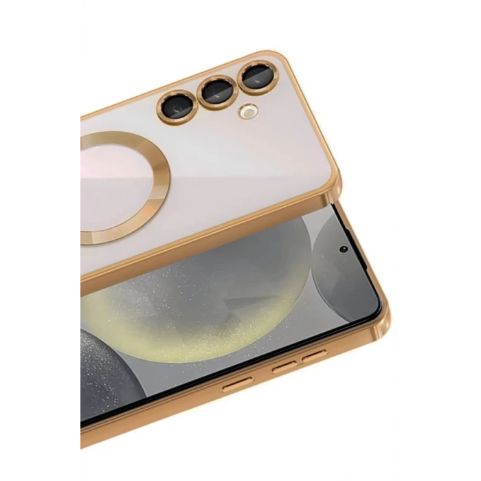 Newface Samsung Galaxy A54 5G Kross Magneticsafe Kapak - Çöl Titanyum