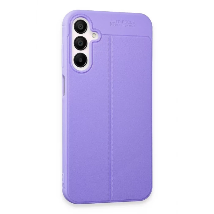 Newface Samsung Galaxy A55 5G Kılıf Auto Focus Kapak - Lila
