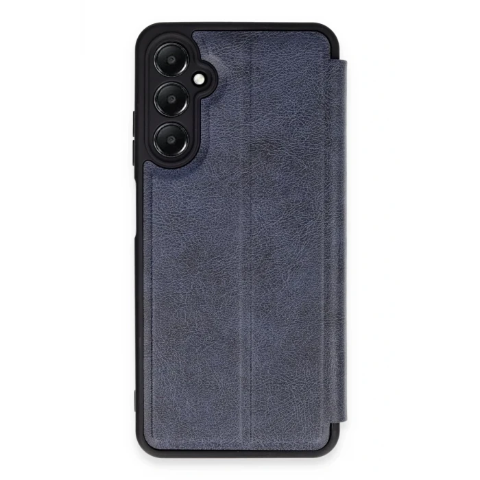 Newface Samsung Galaxy A55 5G Kılıf Flip Cover - Lacivert