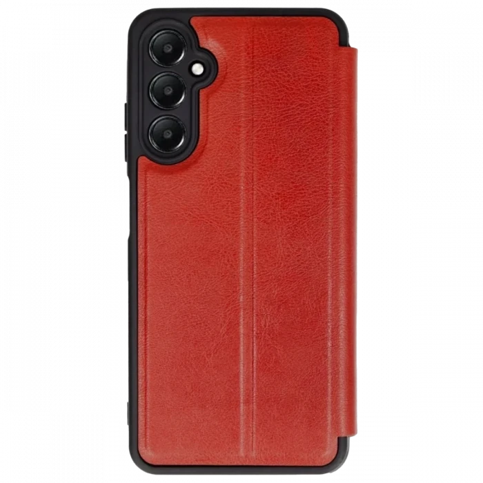 Newface Samsung Galaxy A56 Kılıf Flip Cover - Kırmızı