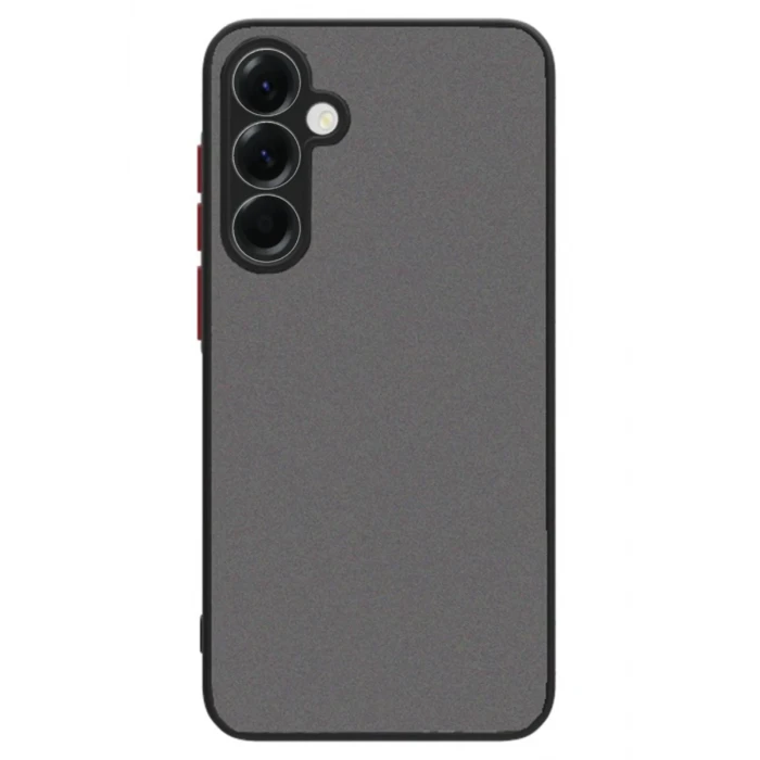 Newface Samsung Galaxy A56 Kılıf Montreal Silikon Kapak - Siyah