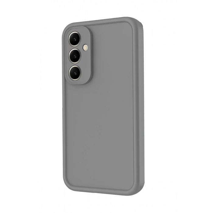 Newface Samsung Galaxy A56 Kılıf Viera Silikon - Gri