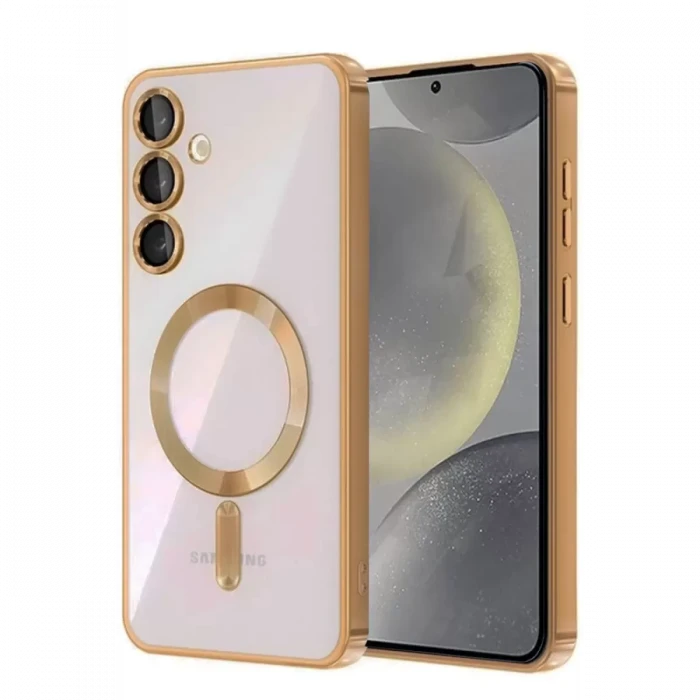 Newface Samsung Galaxy A56 Kross Magneticsafe Kapak - Çöl Titanyum