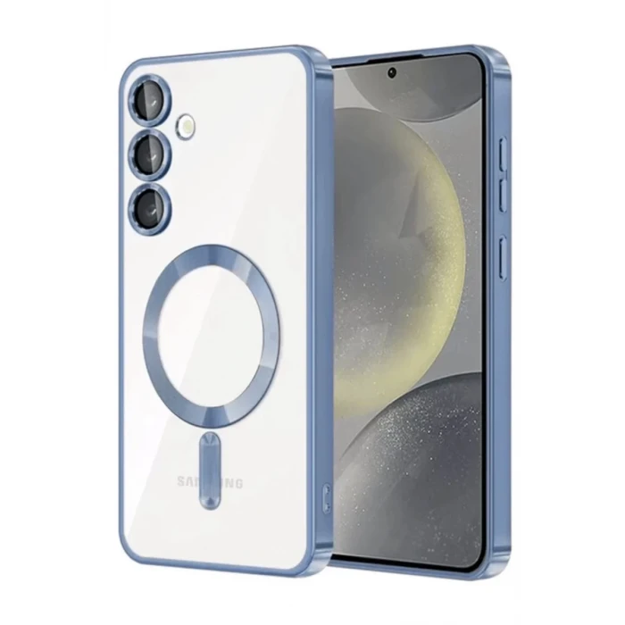Newface Samsung Galaxy A56 Kross Magneticsafe Kapak - Sierra Blue