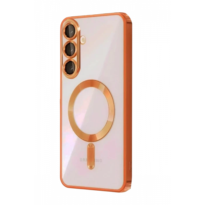 Newface Samsung Galaxy A57 5G Kross Magneticsafe Kapak - Turuncu