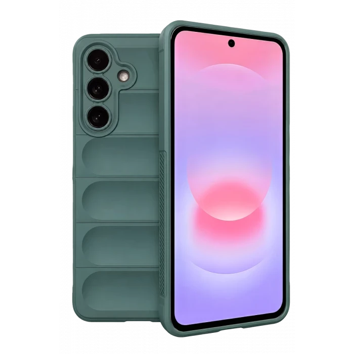 Newface Samsung Galaxy A57 5G Optimum Silikon - Koyu Yeşil