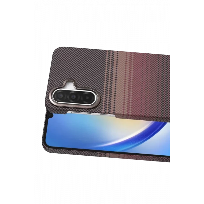 Newface Samsung Galaxy A57 5G Vega Magsafe Kapak - Çöl Titanyum