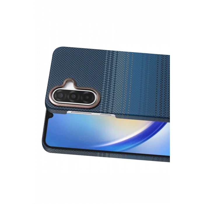Newface Samsung Galaxy A57 5G Vega Magsafe Kapak - Mavi