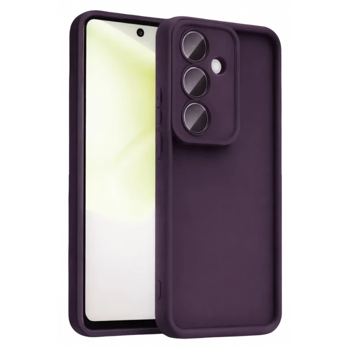 Newface Samsung Galaxy A57 5G Viera Silikon - Mürdüm