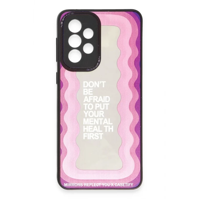 Newface Samsung Galaxy A73 5G Kılıf Mirror Desenli Kapak - Mirror - 11