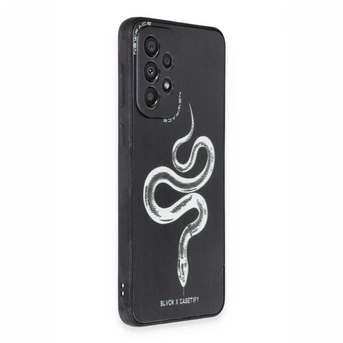 Newface Samsung Galaxy A73 5G Kılıf Mirror Desenli Kapak - Mirror - 13