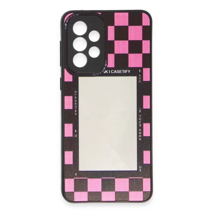 Newface Samsung Galaxy A73 5G Kılıf Mirror Desenli Kapak - Mirror - 8