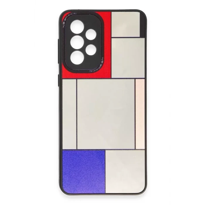 Newface Samsung Galaxy A73 5G Kılıf Mirror Desenli Kapak - Mirror - 9