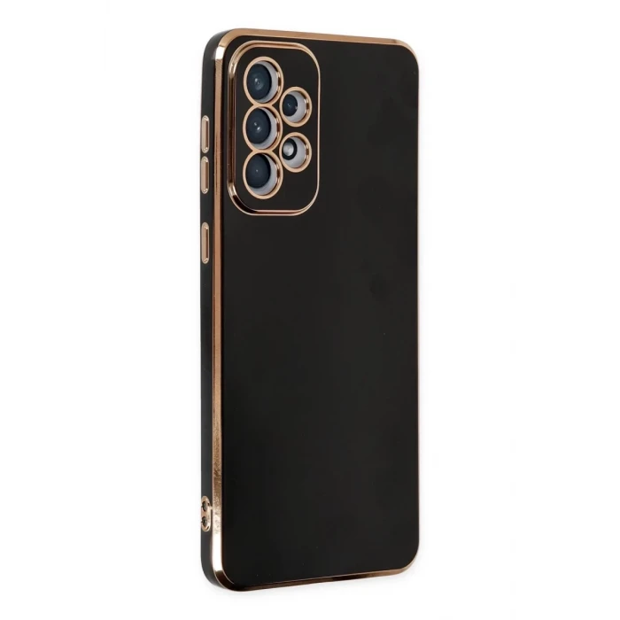Newface Samsung Galaxy A73 5G Kılıf Volet Silikon - Siyah