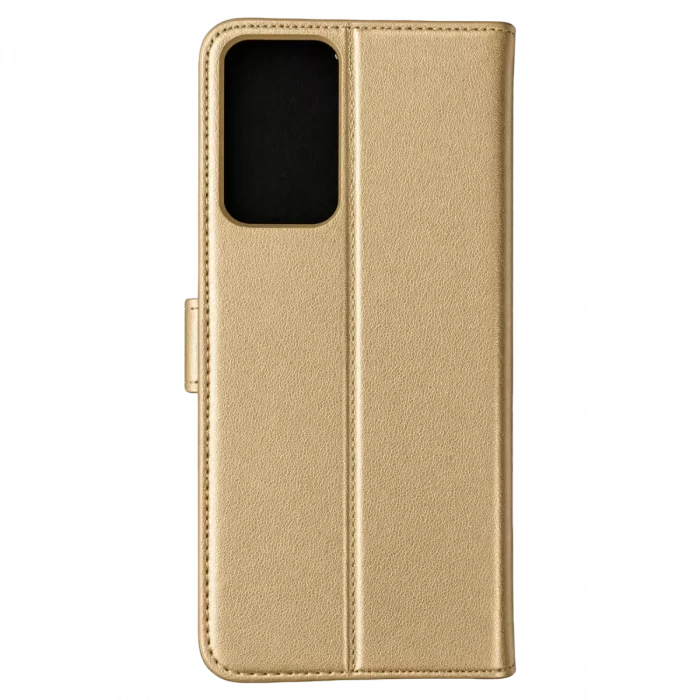 Newface Samsung Galaxy A91 / S10 Lite Trend S Plus Kapaklı Kılıf - Gold