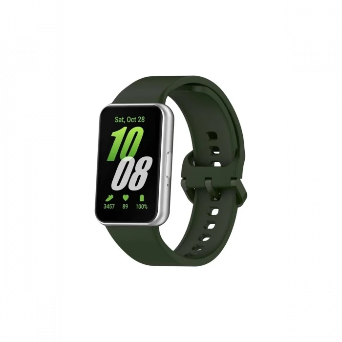 Newface Samsung Galaxy Fit 3 Klasik Kordon - Haki Yeşil