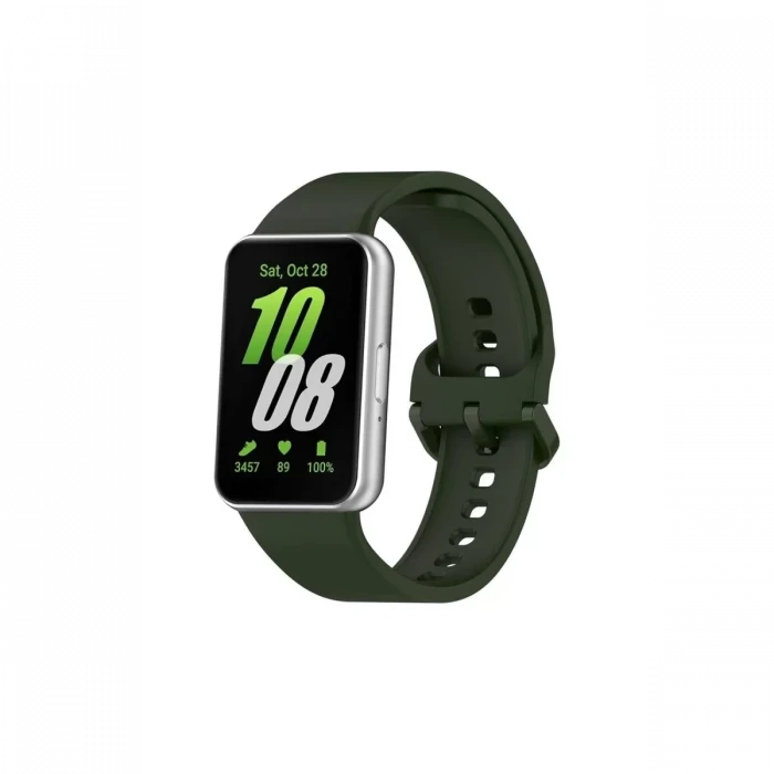 Newface Samsung Galaxy Fit 3 Klasik Kordon - Haki Yeşil