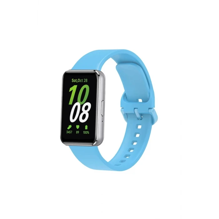 Newface Samsung Galaxy Fit 3 Klasik Kordon - Mavi
