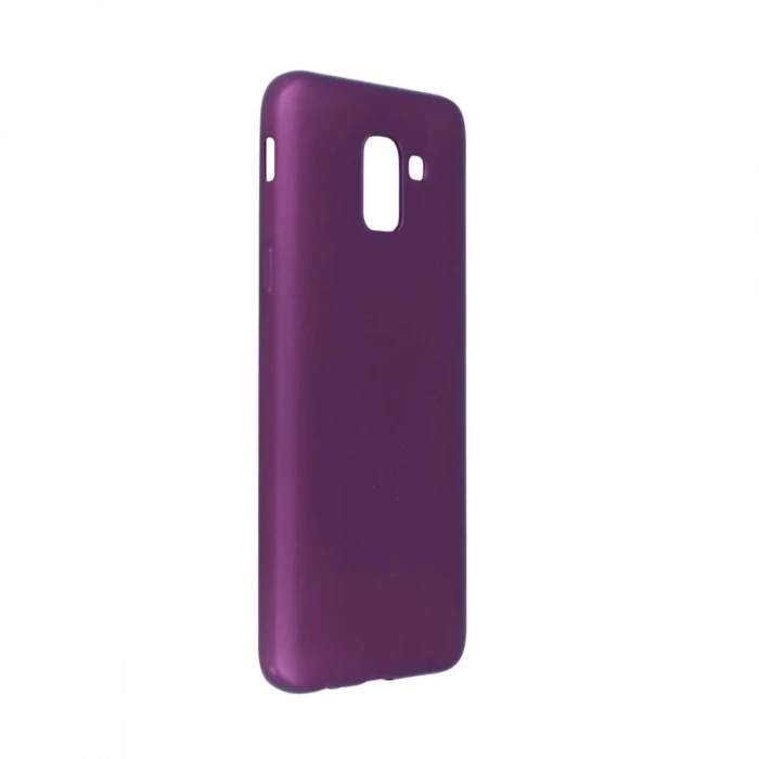 Newface Samsung Galaxy J6 Kılıf First Silikon - Mürdüm