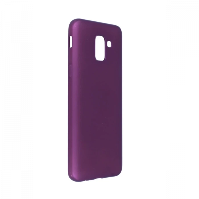 Newface Samsung Galaxy J6 Kılıf First Silikon - Mürdüm