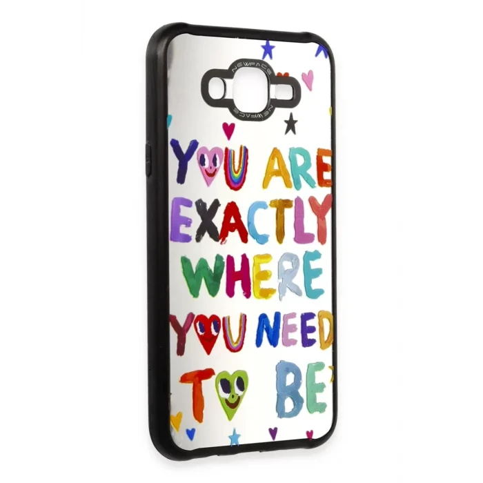 Newface Samsung Galaxy J7 Kılıf Mirror Desenli Kapak - Mirror - 10