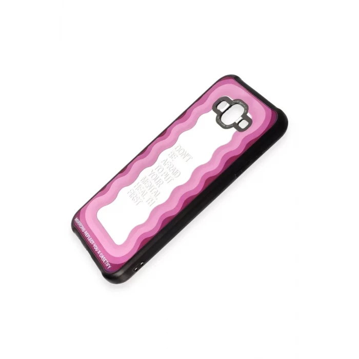Newface Samsung Galaxy J7 Kılıf Mirror Desenli Kapak - Mirror - 11
