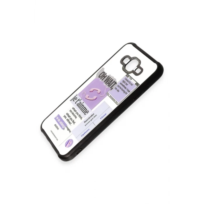 Newface Samsung Galaxy J7 Kılıf Mirror Desenli Kapak - Mirror - 4