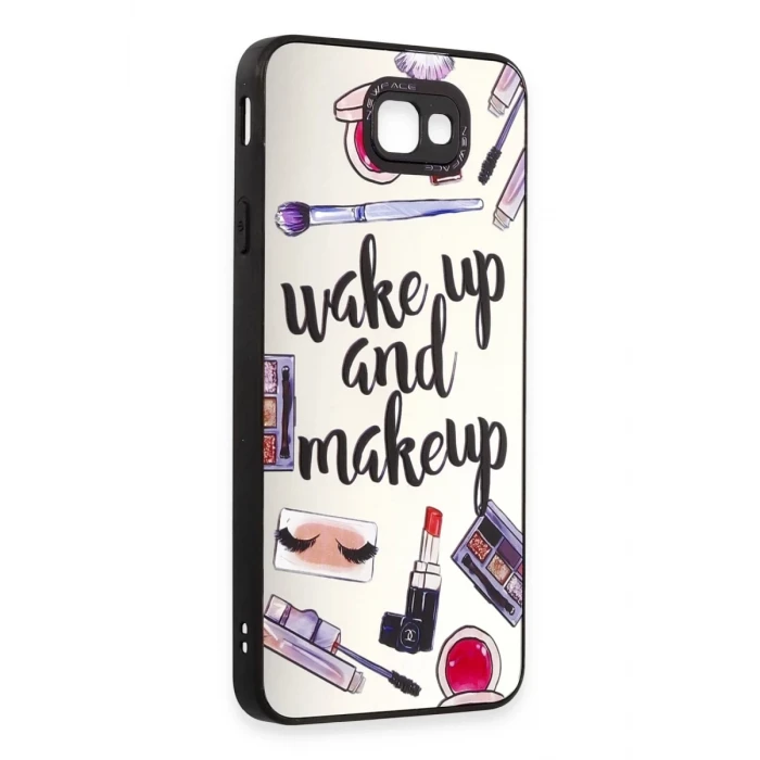 Newface Samsung Galaxy J7 Prime Kılıf Mirror Desenli Kapak - Mirror - 3