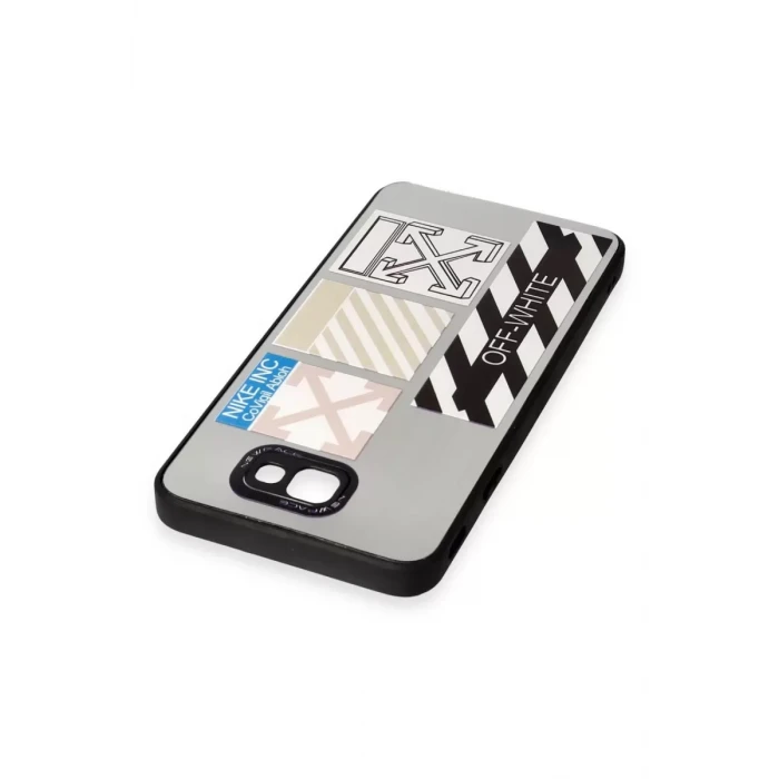 Newface Samsung Galaxy J7 Prime Kılıf Mirror Desenli Kapak - Mirror - 6