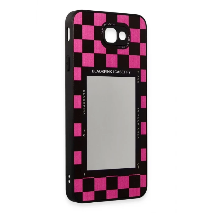 Newface Samsung Galaxy J7 Prime Kılıf Mirror Desenli Kapak - Mirror - 8