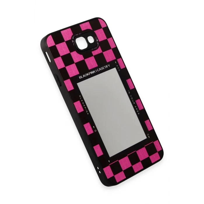 Newface Samsung Galaxy J7 Prime Kılıf Mirror Desenli Kapak - Mirror - 8
