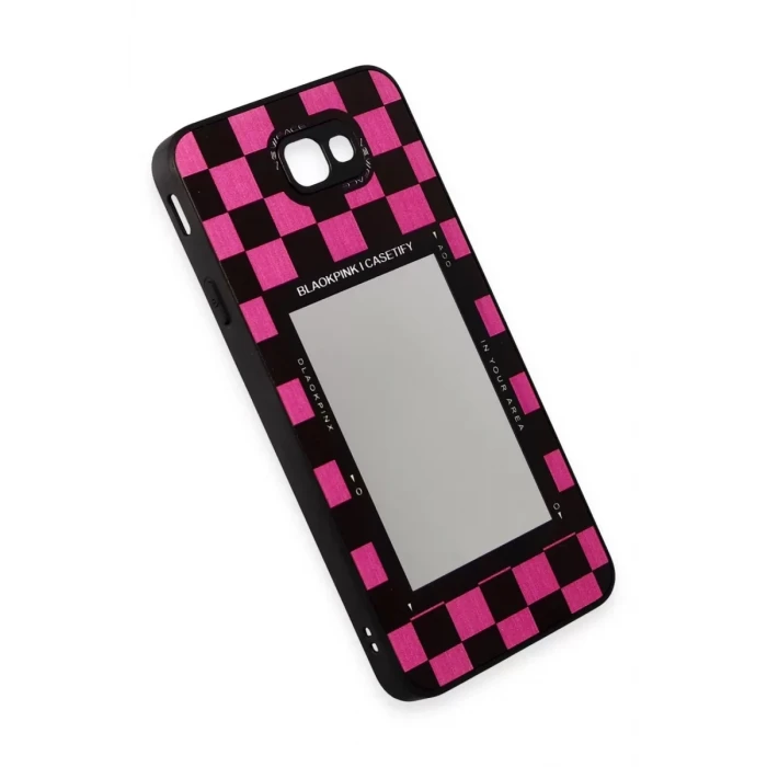 Newface Samsung Galaxy J7 Prime Kılıf Mirror Desenli Kapak - Mirror - 8