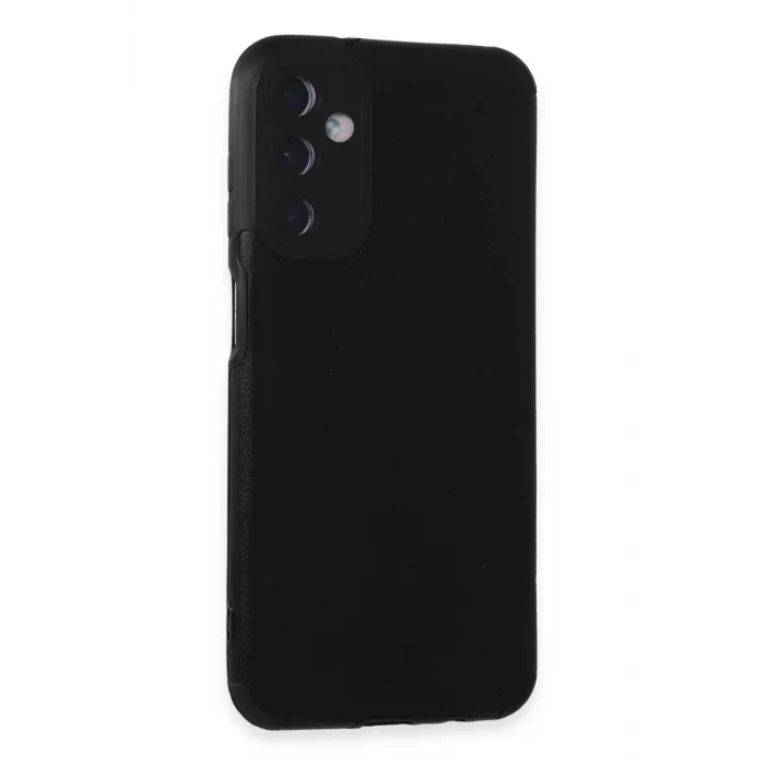 Newface Samsung Galaxy M14 5G Kılıf Loop Deri Silikon - Siyah