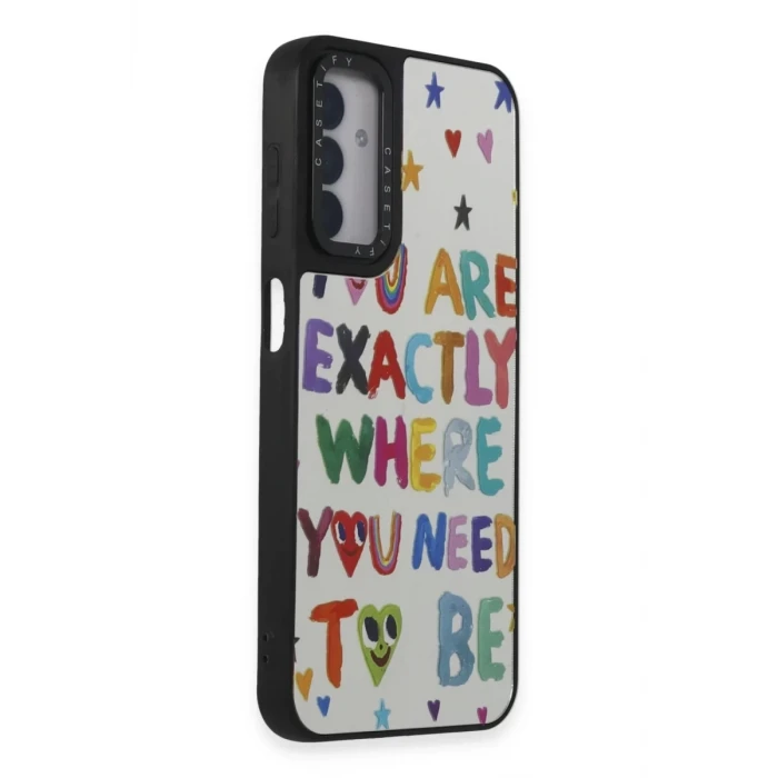 Newface Samsung Galaxy M14 5G Kılıf Mirror Desenli Kapak - Mirror - 10