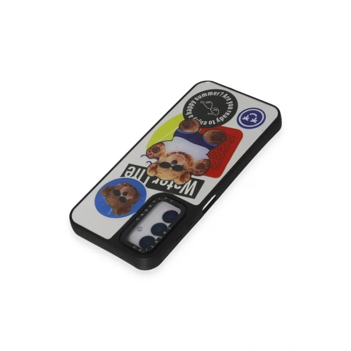Newface Samsung Galaxy M14 5G Kılıf Mirror Desenli Kapak - Mirror - 14
