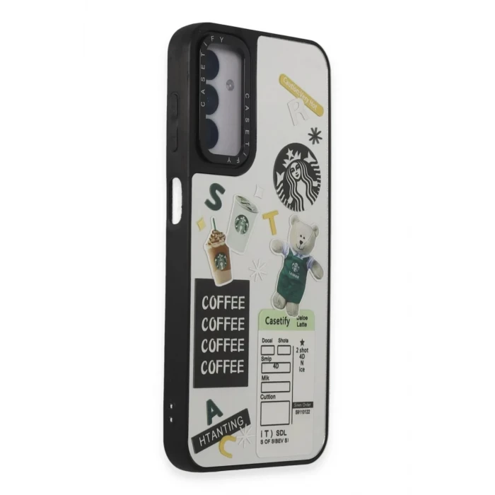 Newface Samsung Galaxy M14 5G Kılıf Mirror Desenli Kapak - Mirror - 17