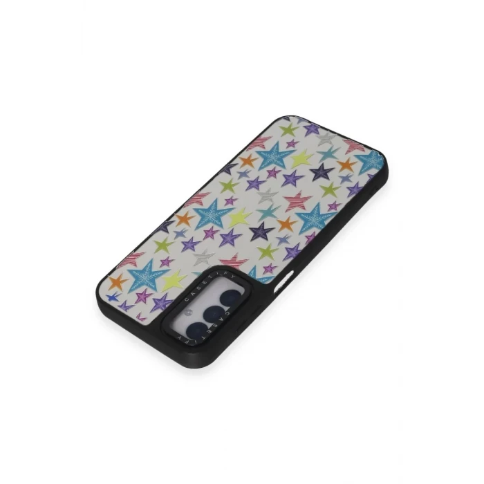 Newface Samsung Galaxy M14 5G Kılıf Mirror Desenli Kapak - Mirror - 18
