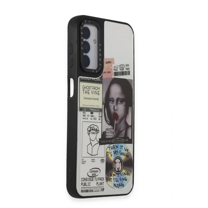 Newface Samsung Galaxy M14 5G Kılıf Mirror Desenli Kapak - Mirror - 2