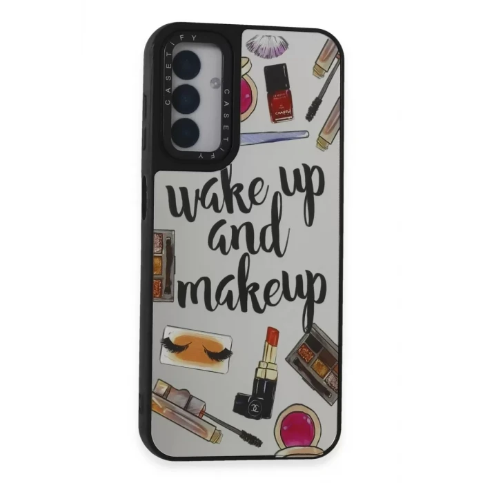 Newface Samsung Galaxy M14 5G Kılıf Mirror Desenli Kapak - Mirror - 3
