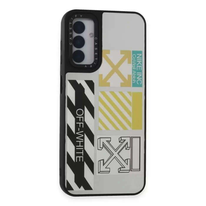 Newface Samsung Galaxy M14 5G Kılıf Mirror Desenli Kapak - Mirror - 6