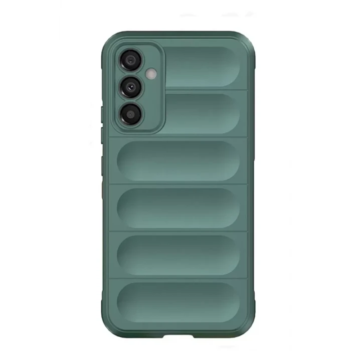Newface Samsung Galaxy M14 5G Kılıf Optimum Silikon - Koyu Yeşil