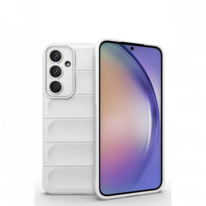 Newface Samsung Galaxy M14 5G Kılıf Optimum Silikon - Krem