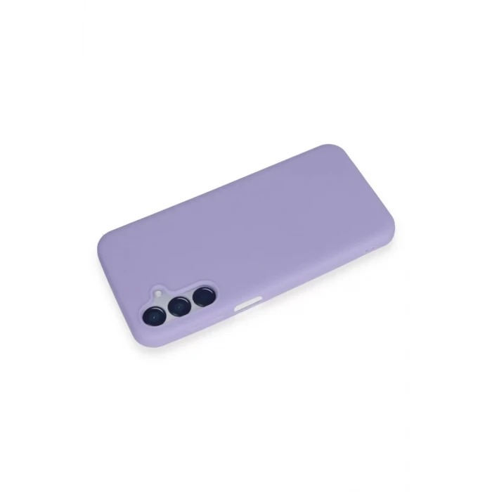 Newface Samsung Galaxy M15 Kılıf First Silikon - Lila