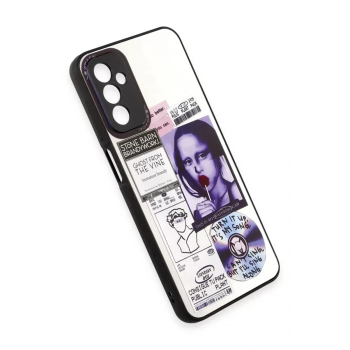 Newface Samsung Galaxy M23 Kılıf Mirror Desenli Kapak - Mirror - 2