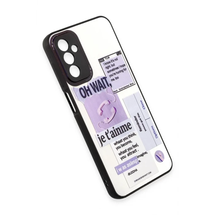 Newface Samsung Galaxy M23 Kılıf Mirror Desenli Kapak - Mirror - 4