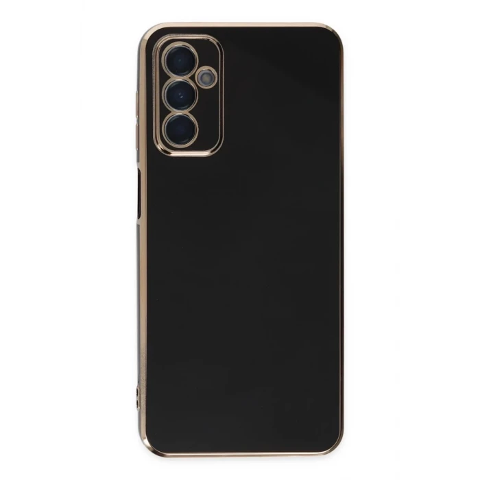 Newface Samsung Galaxy M23 Kılıf Volet Silikon - Siyah