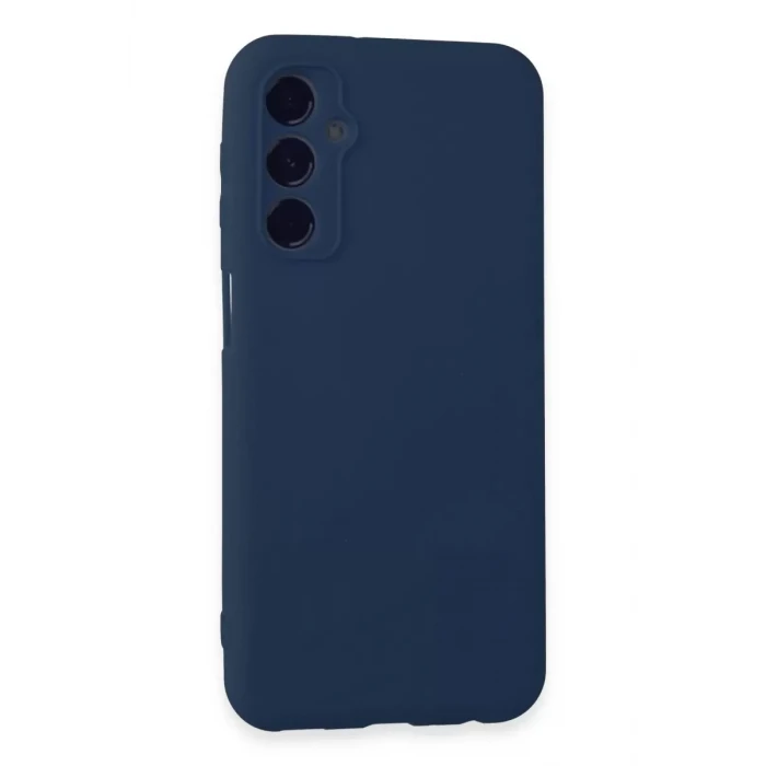 Newface Samsung Galaxy M34 5G Kılıf First Silikon - Lacivert