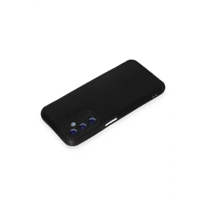 Newface Samsung Galaxy M34 5G Kılıf Loop Deri Silikon - Siyah