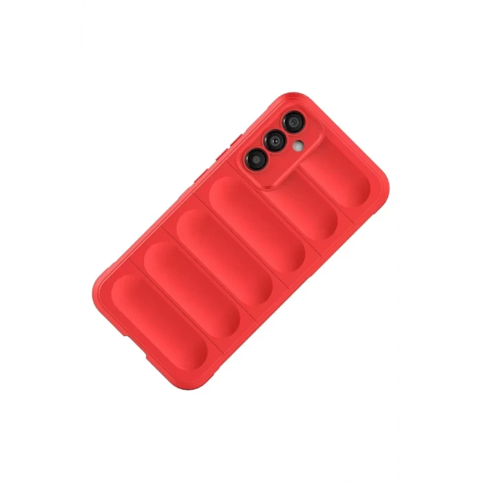 Newface Samsung Galaxy M34 5G Kılıf Optimum Silikon - Kırmızı