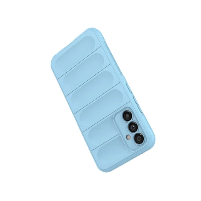 Newface Samsung Galaxy M34 5G Kılıf Optimum Silikon - Sky Blue